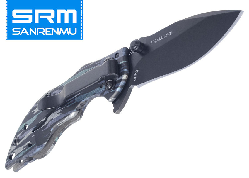 Складной нож SanRenMu 6026LUI-SGI