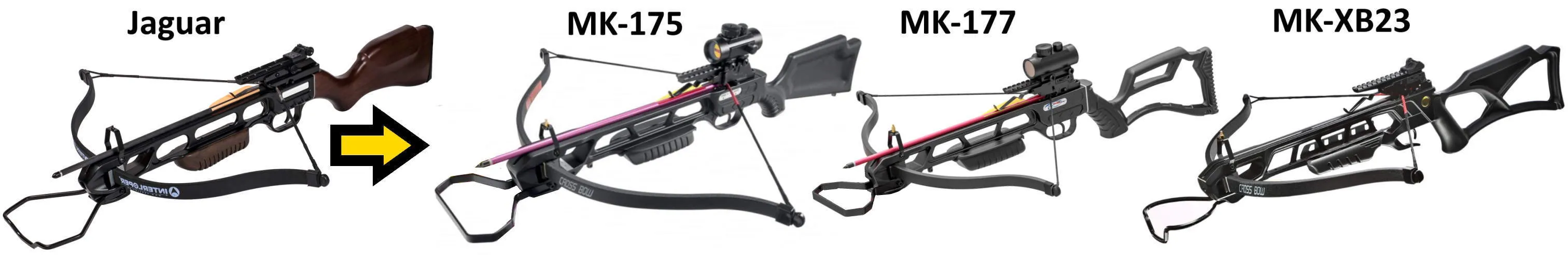 Оригинальный Ek Archery Jaguar и его вариации от Man Kung