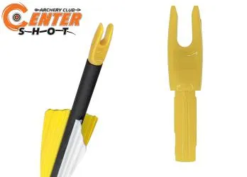 Хвостовик Centershot 4.2mm для лучных стрел желтый