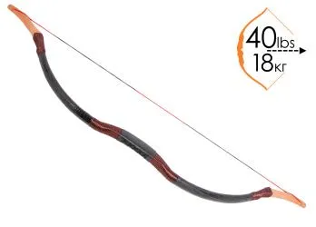 Лук традиционный Centershot Змей 40# Black