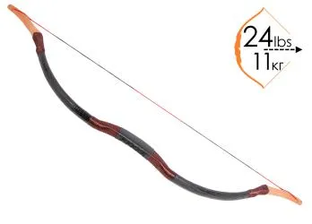 Лук традиционный Centershot Змей 25# Black