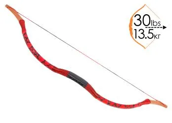 Лук традиционный Centershot Змей 30# Red