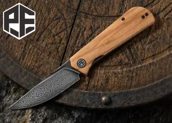 Складной нож Petrified Fish Viking PFP07OWODDM