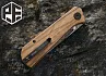 Складной нож Petrified Fish Viking PFP07OWODDM