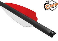 Стрела арбалетная карбоновая Centershot Bolt 20", оперение Q2i Fusion X-2 3", латунный инсерт