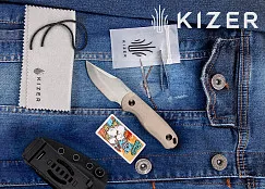 Нож Kizer Drop Bear Fix 1092A2