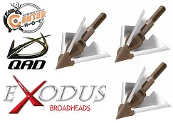 Наконечник QAD Exodus Full Blade 100 гран 3 шт.