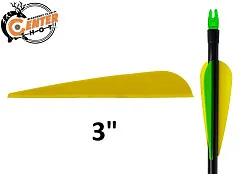 Оперение Parabol 3" Yellow