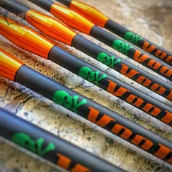 Стрела арбалетная карбоновая Victory Voodoo 22" Half Moon Nock