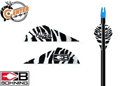 Оперение Blazer Vanes 2" Tiger/White 100 шт.