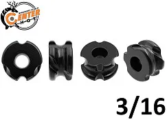Пип-сайт алюминиевый Centershot 1/8" (3,2мм) черный