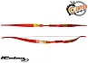 Лук традиционный Rolan Snake 60" 22# (красный)