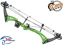 Лук блочный Man Kung MK-CB50 Aurora зеленый KIT