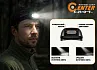 Фонарь налобный Centershot CS2 (USB зарядка, датчик движения)