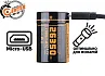 Аккумулятор 26350 FiTorch (2000 mAh) с зарядкой USB