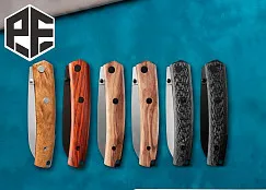 Складной нож Petrified Fish Patte V2 PF719COWODW
