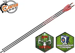 Стрела лучная карбоновая Centershot Anarchy 350
