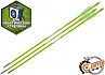Стрела лучная фибергласс Centershot Sonic 26" оперение Parabolic 3" зеленая