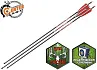 Стрела лучная карбоновая Centershot Anarchy 350 натуральное оперение