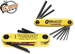 Комплект ключей-шестигранников Bondhus GorillaGrip Small