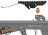 Планка прицельная EK Archery для арбалетов Cobra ADDER и Siege 300