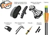 Лук детский блочный Ek Buster оранжевый (с комплектацией)