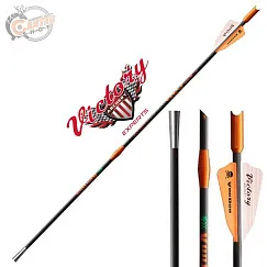 Стрела арбалетная карбоновая Victory Voodoo 22" Half Moon Nock