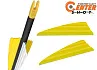 Оперение для стрел Centershot Flash (желтый)