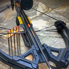 Стрела арбалетная карбоновая Victory Voodoo 20" Half Moon Nock 