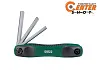 Набор складных шестигранных дюймовых ключей Sata Tool