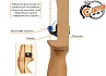 Лук рекурсивный Centershot Classic 68" (черные плечи) 26#