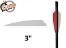 Оперение Q2i Fusion X-2 3" White