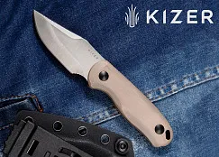 Нож Kizer Drop Bear Fix 1092A2