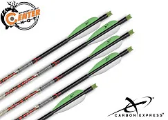Стрела арбалетная карбоновая Carbon Express Maxima Badlands 20" Half Moon Nock 