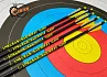 Стрела лучная микс карбон Centershot Crash 350 оперение Parabolic 3"