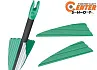 Оперение для стрел Centershot Flash (бирюзовый)