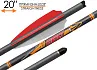 Стрела арбалетная карбоновая Centershot Bolt 20" 0.03, оперение Q2i Fusion X-2 3"