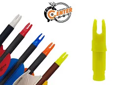 Хвостовик Centershot 6.2mm для лучных стрел желтый