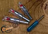 Хвостовик светящийся Centershot 7.62mm для арбалетных стрел красный 3шт.
