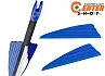 Оперение для стрел Centershot Flash (синий)