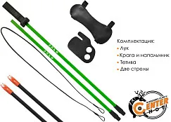 Лук детский классический Centershot Эльф зеленый (с комплектацией)