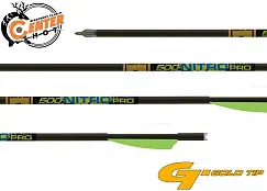 Стрела арбалетная карбоновая Gold Tip Nitro Pro 22" Half Moon Nock