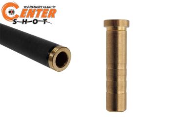Инсерт латунный Centershot для лучных стрел 6.2 мм 50 grn.