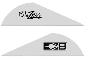 Оперение Blazer Vanes 2" White 100 шт.