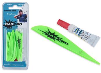 Оперение GAS Pro GP-280 2.8" Green 25шт. + клей