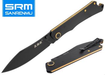 Складной нож SanRenMu 9306-SB