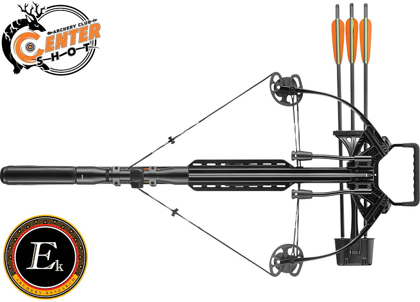 Арбалет блочный Ek Accelerator 370 Plus (Жнец 370) черный(c комплектацией)