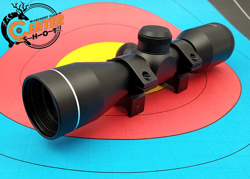Прицел для арбалета Centershot оптический 4*32 (арбалетная шкала)