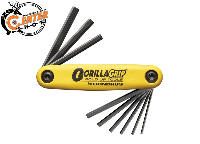 Комплект ключей-шестигранников Bondhus GorillaGrip Small