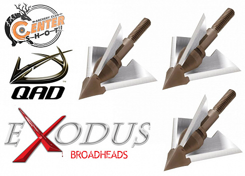 Наконечник QAD Exodus Full Blade 100 гран 3 шт.